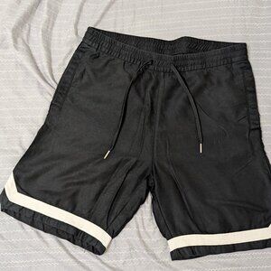 Black & White Shorts